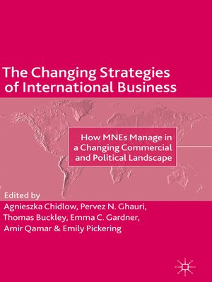 cover image of The Changing Strategies of International Business